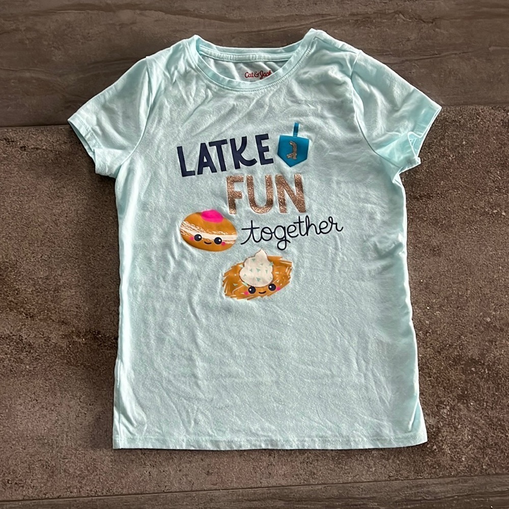 Cat & Jack Latke Fun Together T-shirt